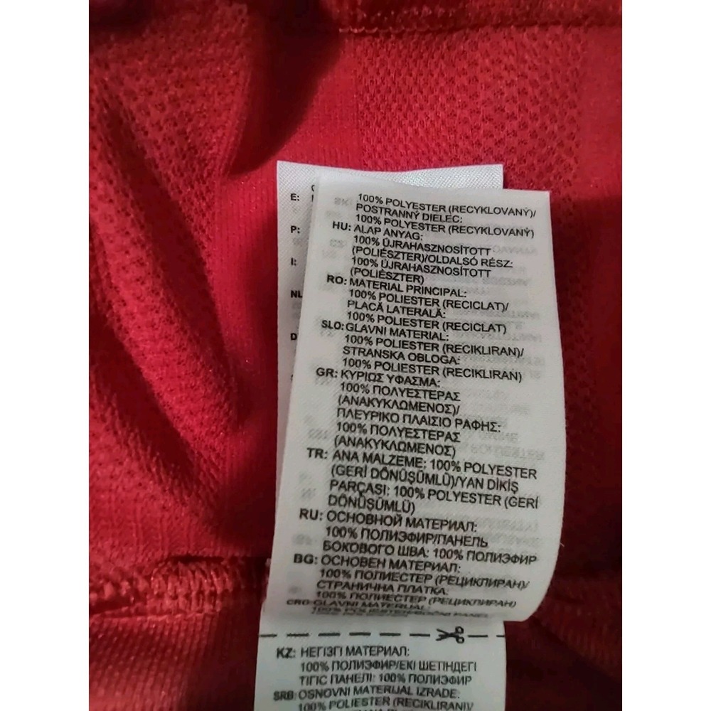 Adidas FAU Polo Mens Size 2XL Flint Area United Soccer Club Embroidered Logo Red - Picture 16 of 16